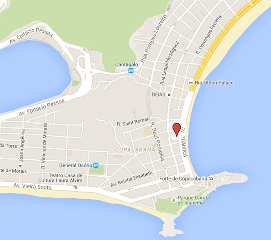 Apartamento Copacabana Rio de Janeiro Ruang foto
