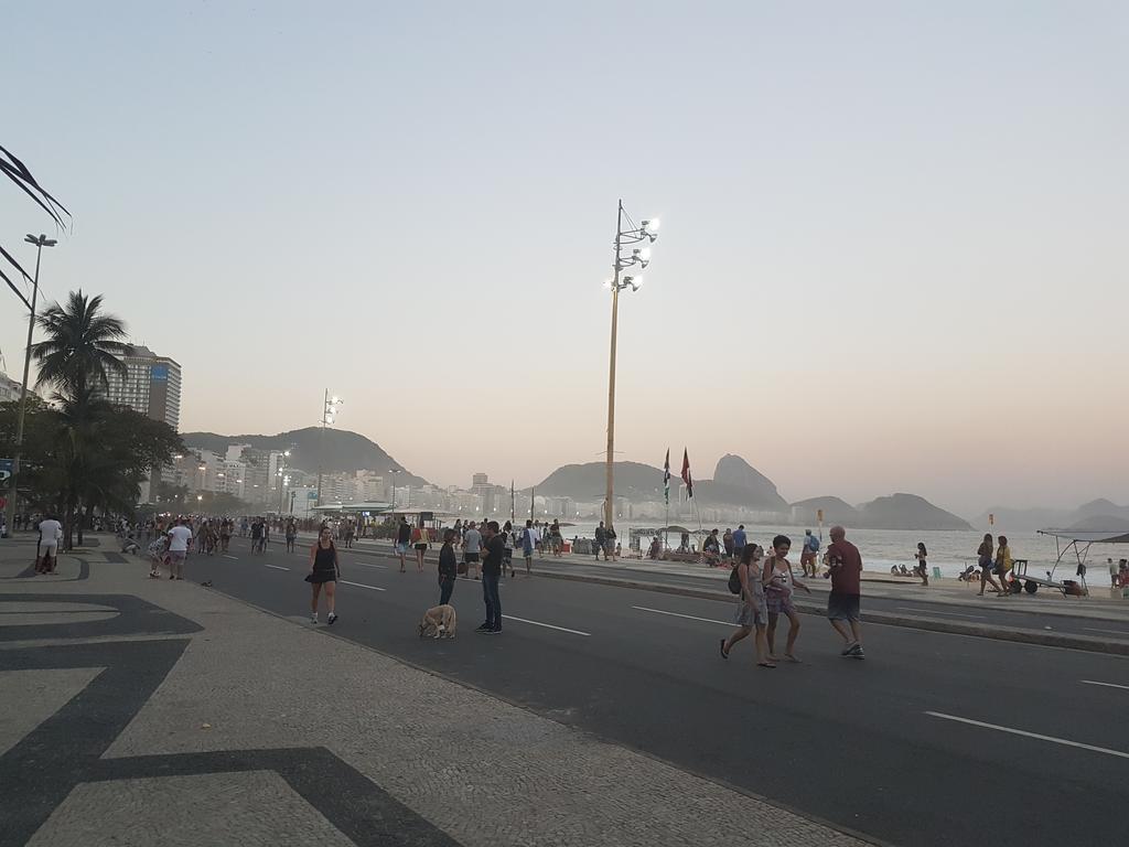 Apartamento Copacabana Rio de Janeiro Bagian luar foto
